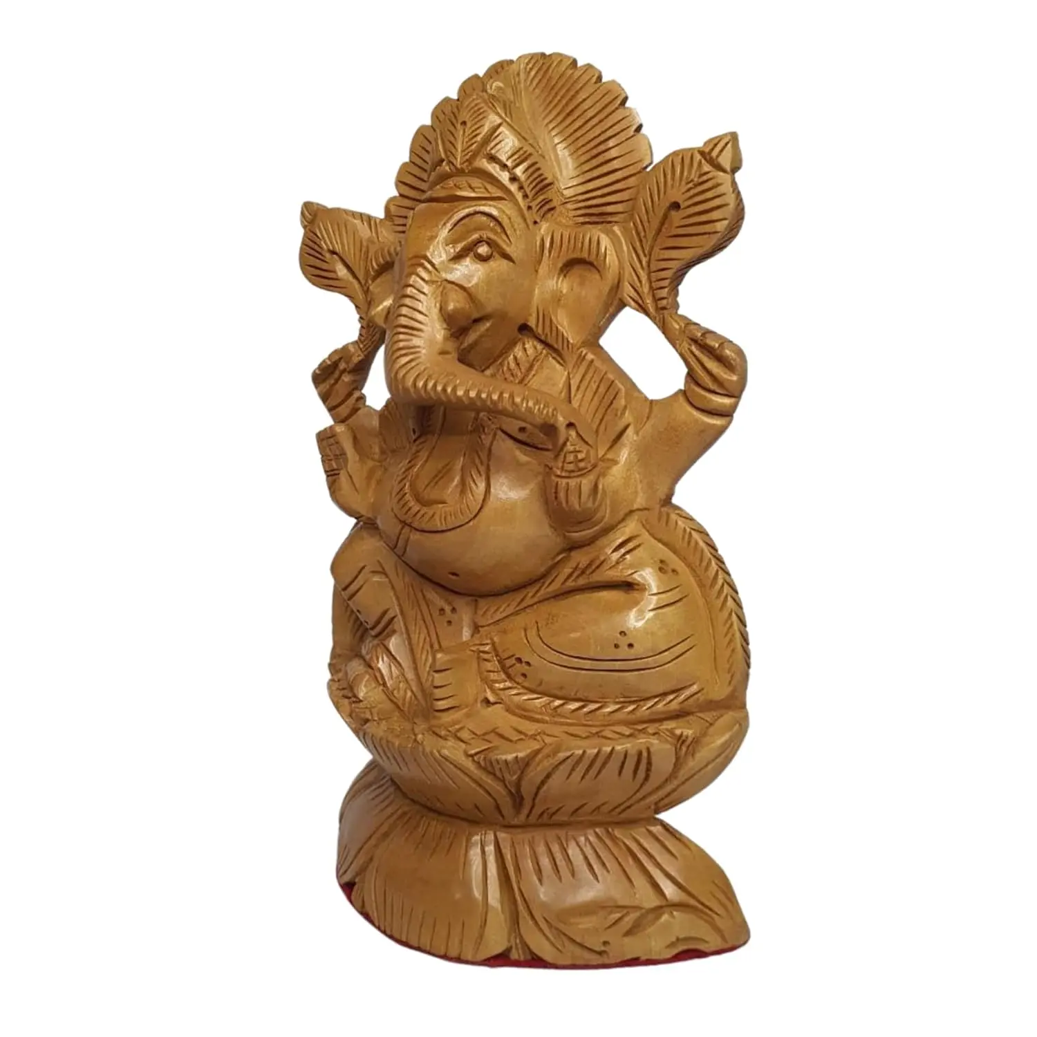 Lord Ganesha Wooden Statue
