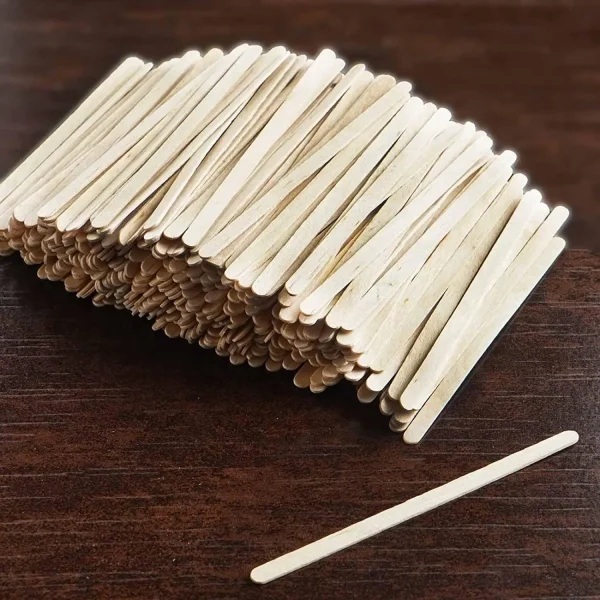 Coffee/Tea Wooden Stirrer Sticks with Round end - Image 2