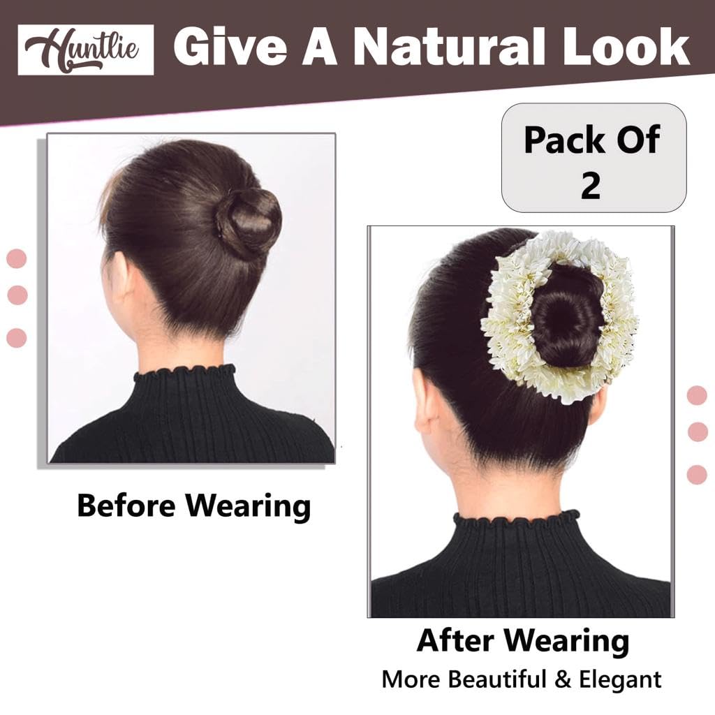 Hair Mogra Scented Rubber band Gajra Hair accessories - Image 5