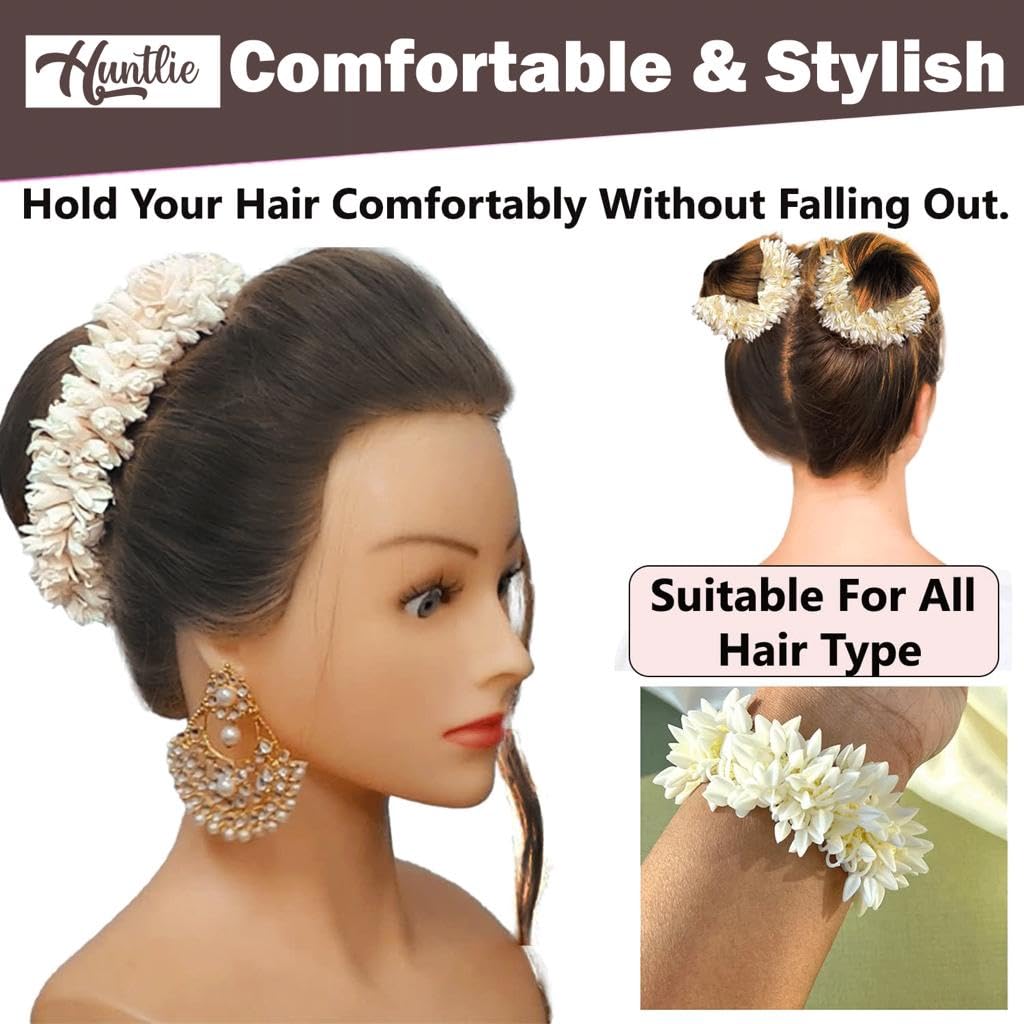 Hair Mogra Scented Rubber band Gajra Hair accessories - Image 2